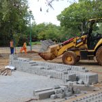 Paving project in Edenvale Gauteng over 8000 sqaure meters of paving