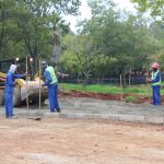 Paving project in Edenvale Gauteng over 8000 sqaure meters of paving